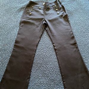 Cabi Navy wide nautical style pants